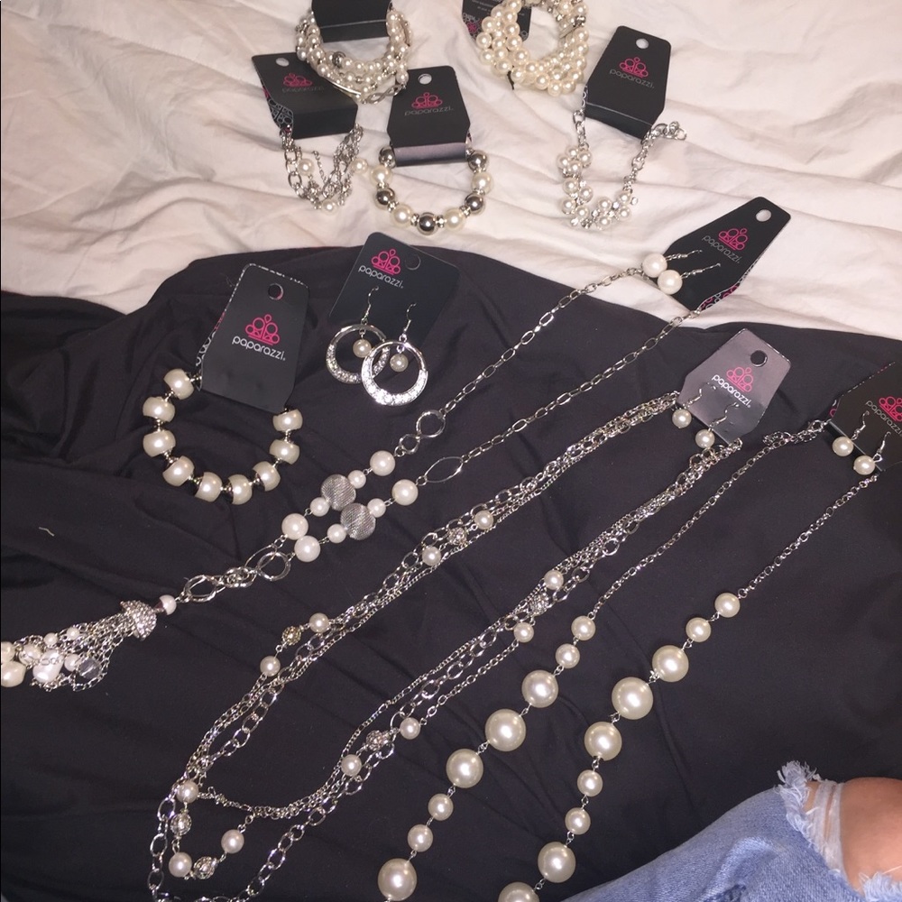 Pearl paparazzi jewelry